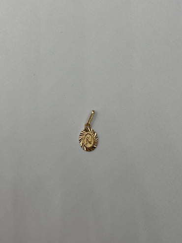 Dije Letra N Oro amarillo 18k 0,44 Gr / 7,5 mm / 1 Cm