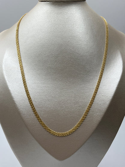 Cadena It China Oro amarillo 18k 4,69 Gr / 3,5 mm / 50 Cm