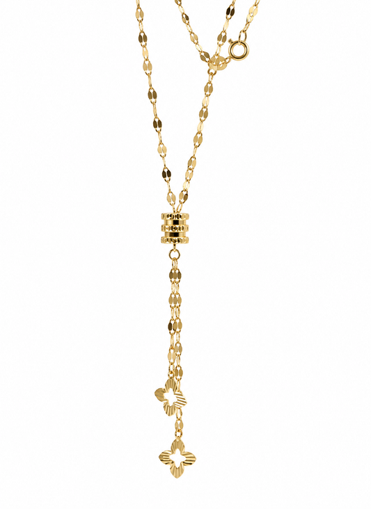 Cadena It Especial Flor Espejo Oro amarillo 18k +4 / 1,48 Gr / 4,3 mm / 45 Cm