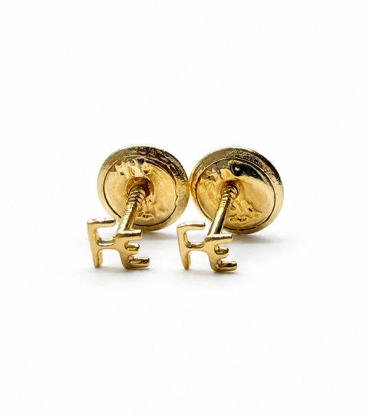 Topos Fe Oro amarillo 18k 0,42 Gr / 3,20 mm