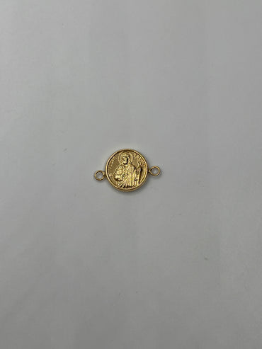 Herraje San Judas Tadeo Oro amarillo 18k 0,83 Gr / 1,3 Cm