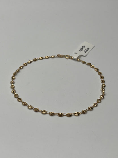 Tobillera GC Reaza It Oro amarillo 18k 2,38 Gr / 3,3 mm / 26 Cm
