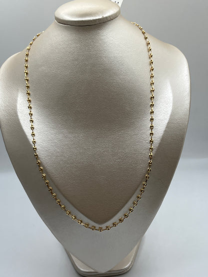 Cadena GC Oro amarillo 18k +1 / 5,41 Gr / 3,15 mm / 55 Cm