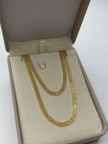 Cadena It China Oro amarillo 18k 4,69 Gr / 3,5 mm / 50 Cm