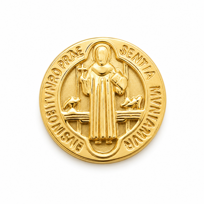 Herraje San Benito Oro amarillo 18k 1,14 Gr / 1,6 Cm