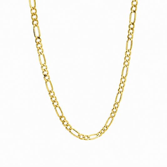 Cadena It Figaro Oro amarillo 18k 6,22 Gr / 2,90 mm / 60 Cm