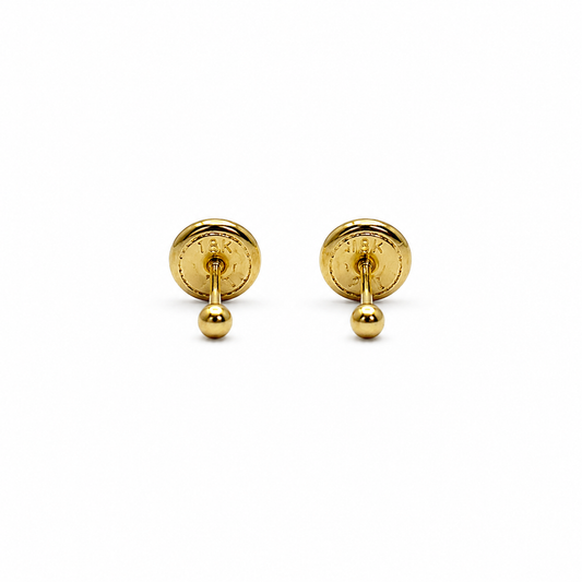 Topos Bola Lisa Oro amarillo 18k 0,38 Gr / 2 mm
