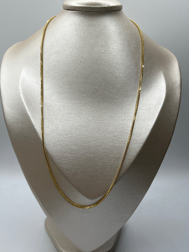 Cadena It Franco Oro amarillo 18k +2 / 4,70 Gr / 1,60 mm / 55 Cm