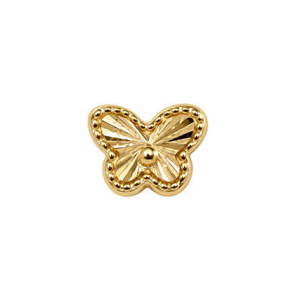 Herraje Mariposa Oro amarillo 18k 0,43 Gr / 0,6 Cm