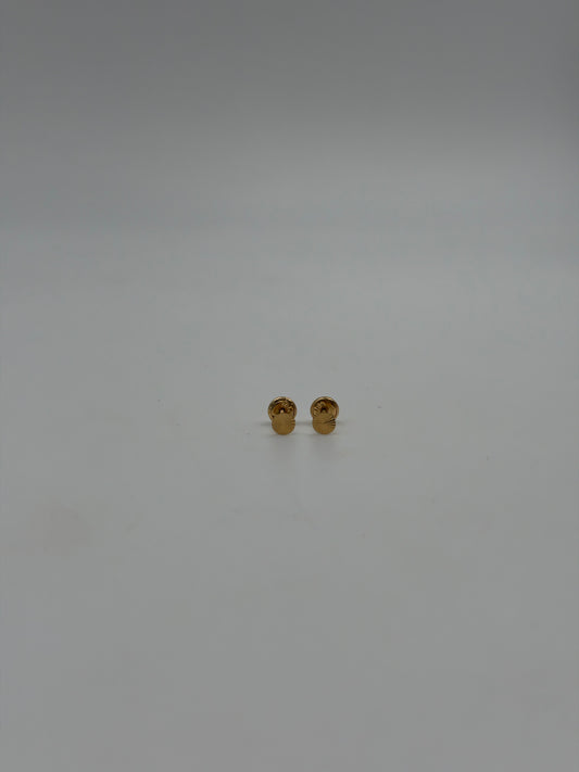 Topos circulo diamantado plano Oro amarillo 18k 0,28 Gr / 5,55 mm
