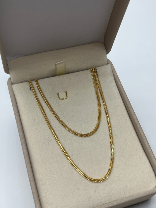 Cadena It Sedusa Oro amarillo 18k +3 / 2,21 Gr / 2 mm / 45 Cm