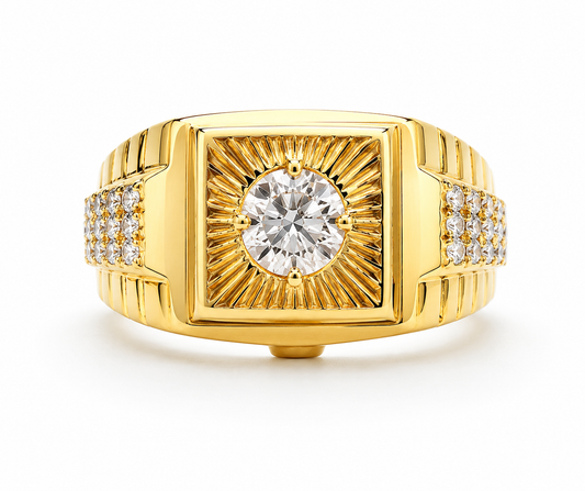 Anillo Circon blanco / Talla 11 / 5,33 Gr / 11 mm