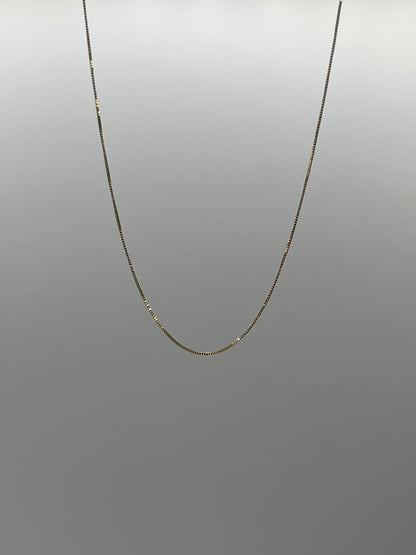 Cadena It Veneciana Oro amarillo 18k +3 / 1,07 Gr / 0,50 mm / 45 Cm