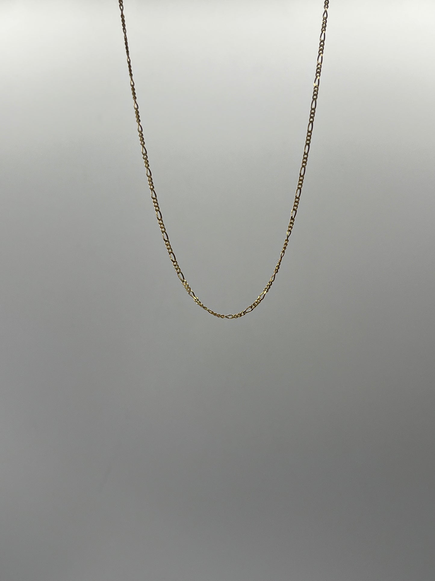 Cadena It Figaro Oro amarillo 18k 1,51 Gr / 1,5 mm / 50 Cm
