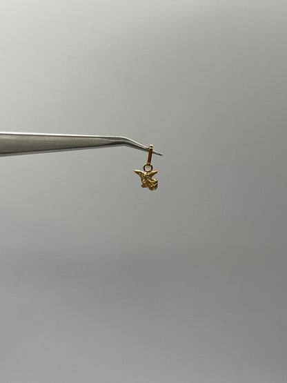 Dije Arcangel San Miguel Oro amarillo 18k 0,26 Gr / 8,90 mm / 0,9 Cm