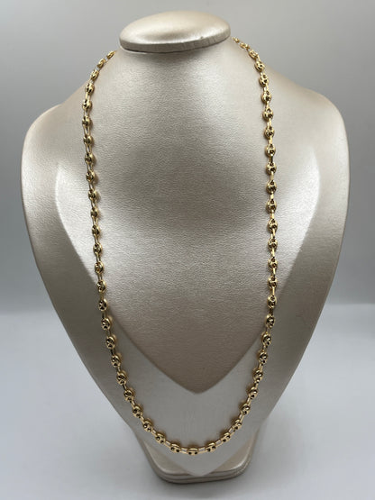 Cadena GC diamantada Oro amarillo 18k +1 / 12,43 Gr / 5,45 mm / 55 Cm