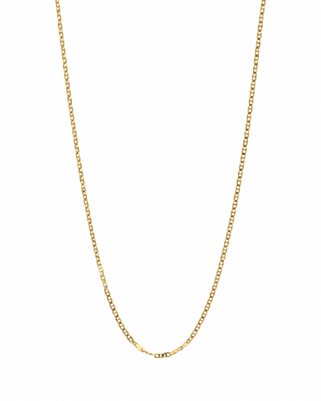 Cadena It Plana Oro amarillo 18k +2 / 1,54 Gr / 1,10 mm / 60 Cm