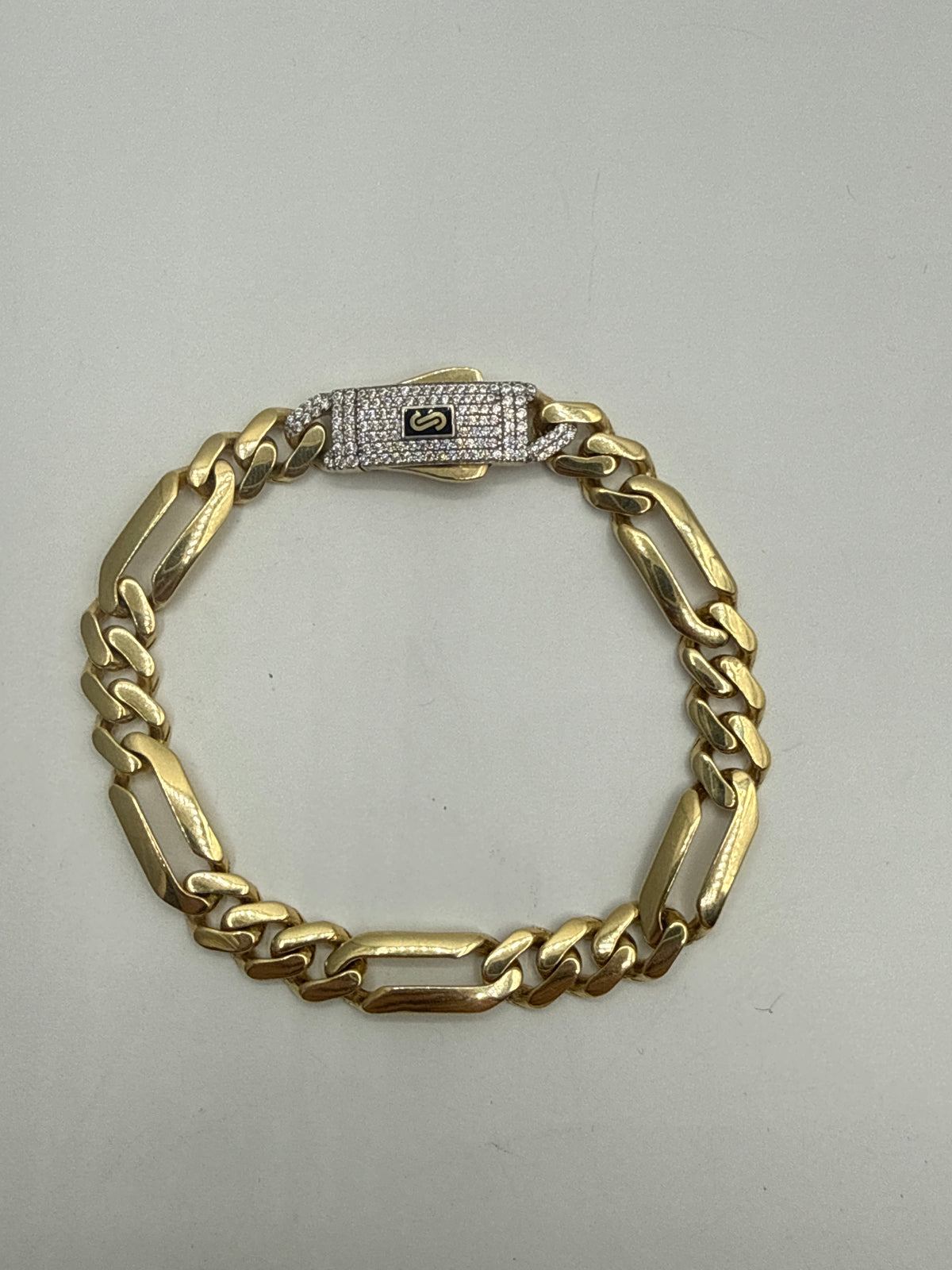 Pulso It Especial Figaro Mc Oro amarillo 18k +4 / 11,55 Gr / 11,4 mm / 20 Cm