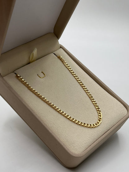Cadena It cubana Oro amarillo 18k 6,90 Gr / 3,25 mm / 60 Cm