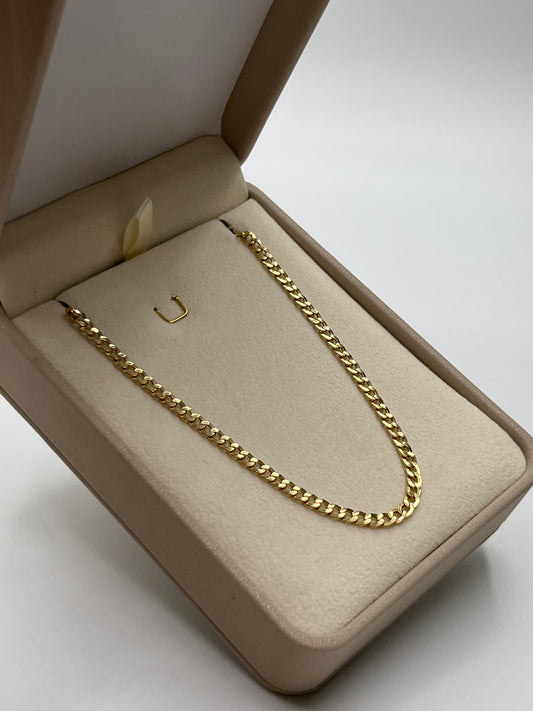 Cadena It cubana Oro amarillo 18k 6,90 Gr / 3,25 mm / 60 Cm