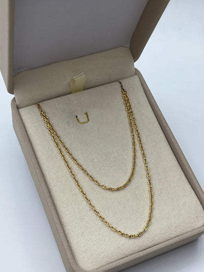Cadena It GC Oro amarillo 18k +3 / 2,53 Gr / 1 mm / 45 Cm