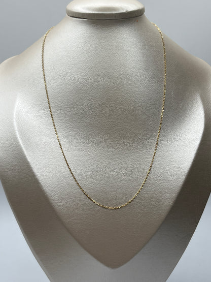 Cadena It rolo Oro amarillo 18k +3 / 1,41 Gr / 1,23 mm / 45 Cm