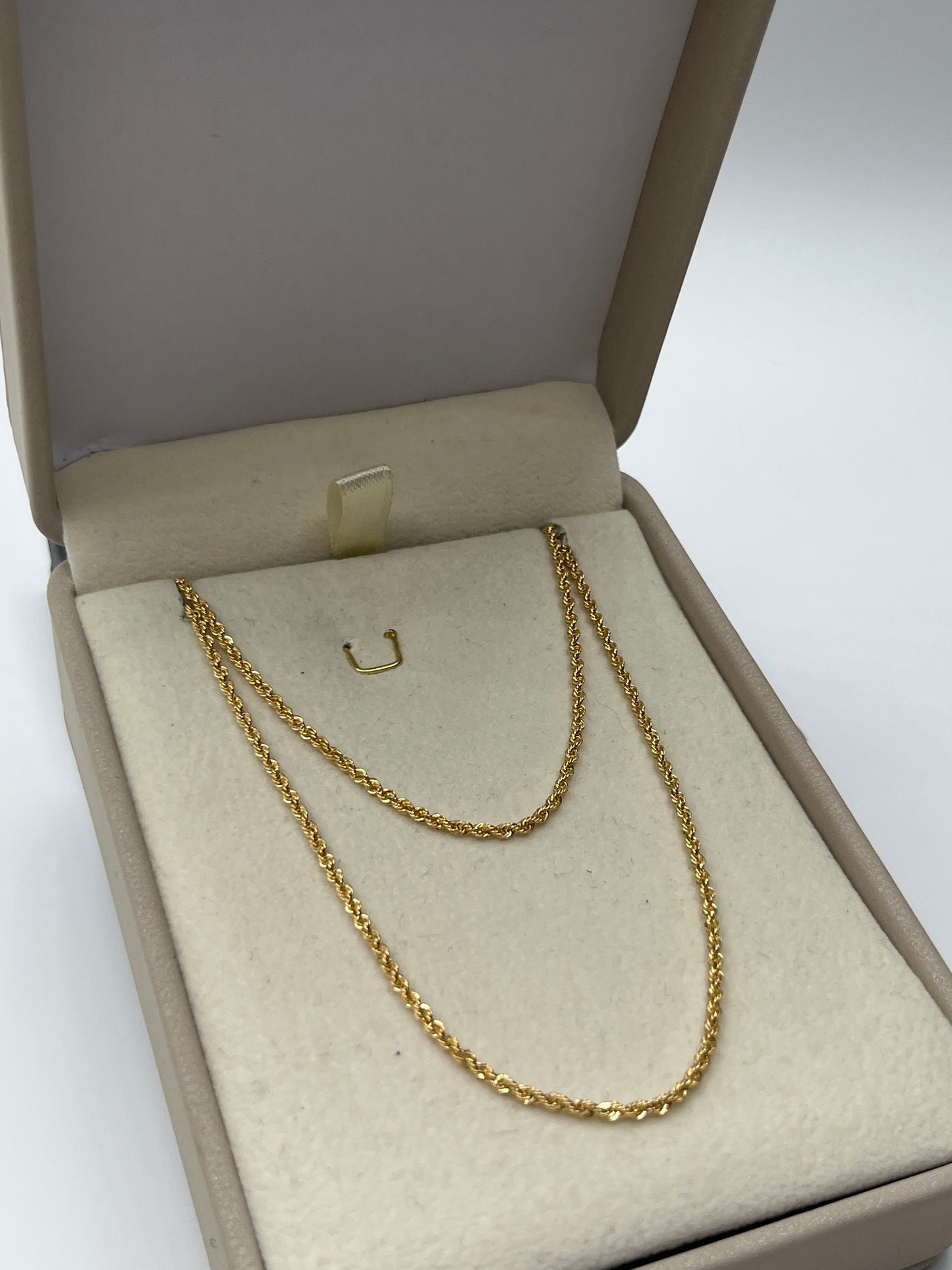 Cadena It Lazo Oro amarillo 18k +3 / 2,09 Gr / 1,55 mm / 60 Cm