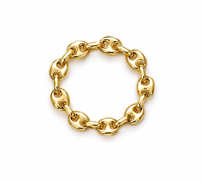 Anillo GC Oro amarillo 18k / Talla 4 3/4 / 0,50 Gr / 2,85 mm