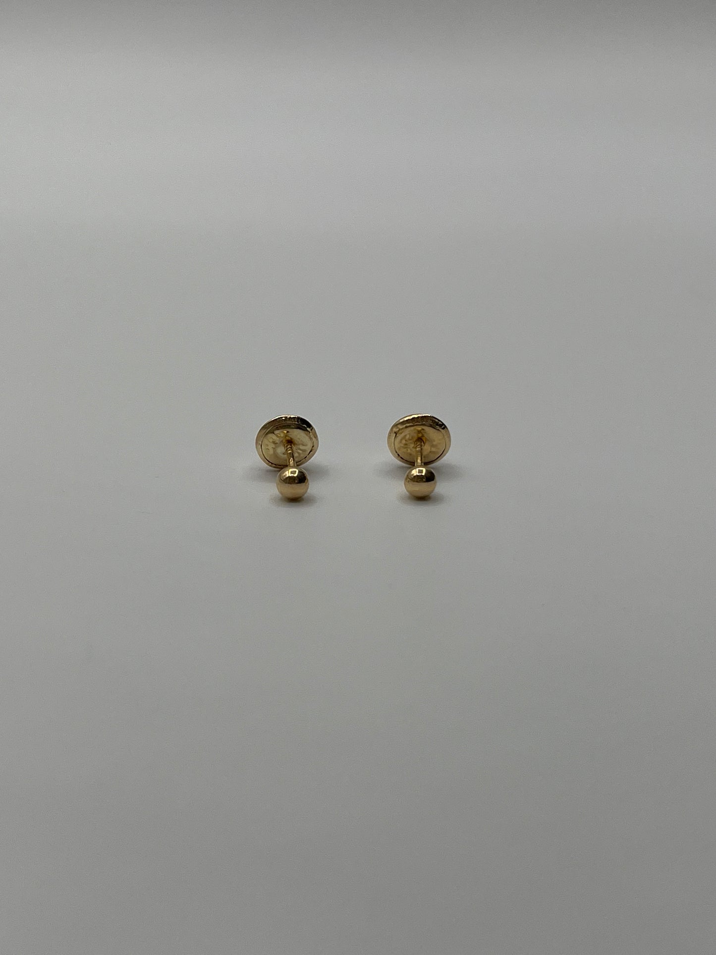 Topos Bola Lisa Oro amarillo 18k 0,42 Gr / 3 mm