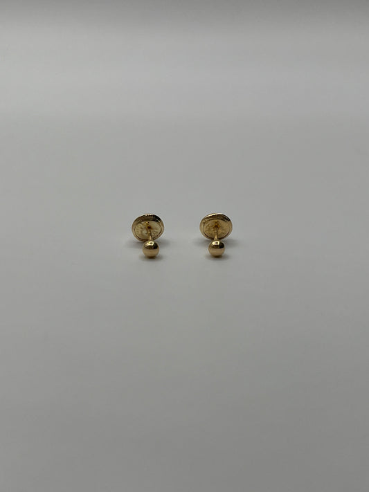 Topos Bola Lisa Oro amarillo 18k 0,42 Gr / 3 mm