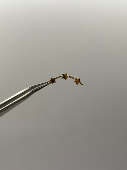 Piercing Oreja Estrella / 0.85 Gr