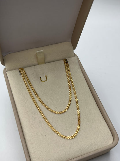 Cadena It China Oro amarillo 18k 5,06 Gr / 2,2 mm / 50 Cm