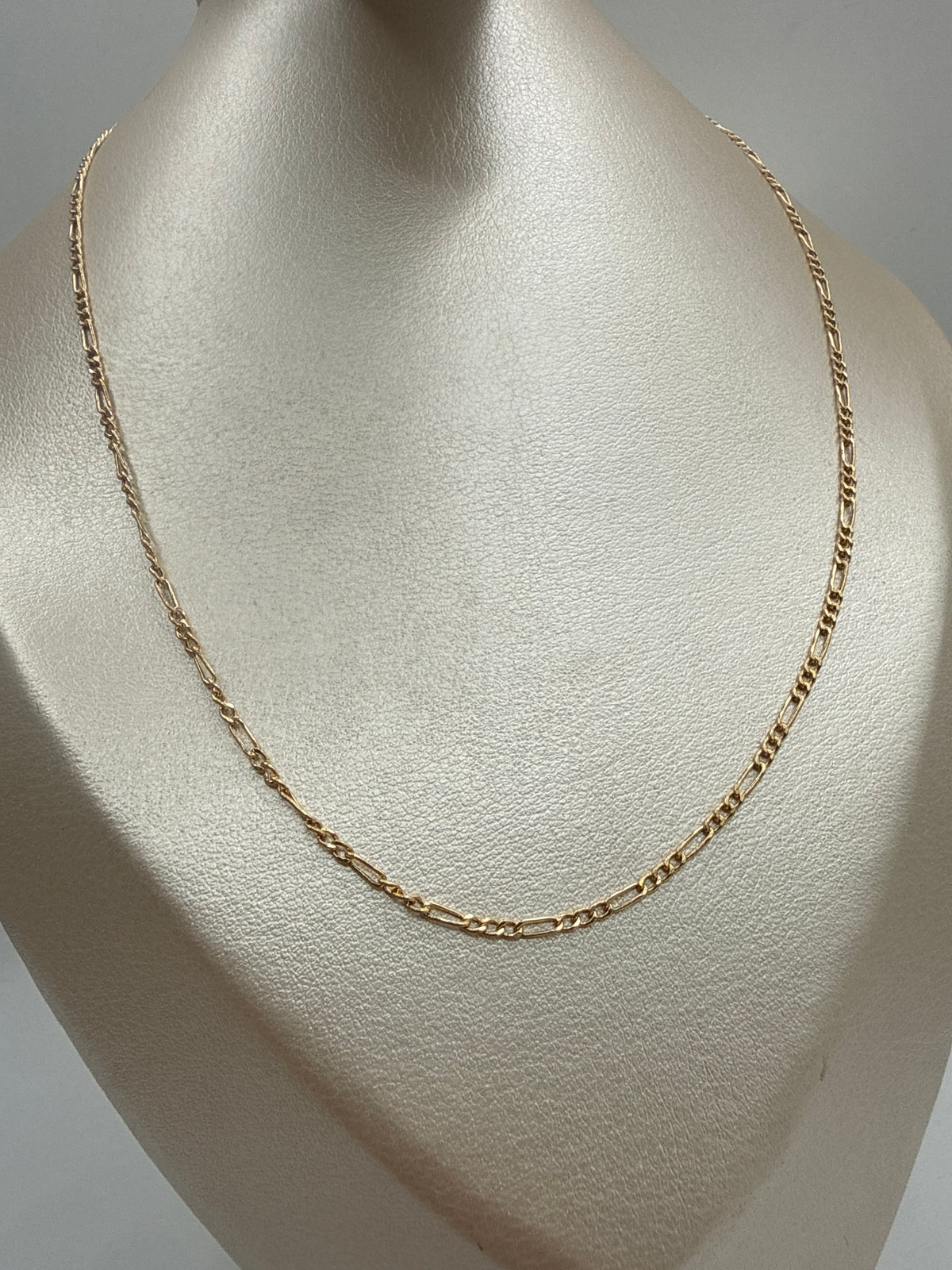 Cadena It Figaro Oro amarillo 18k 1,56 Gr / 1,8 mm / 45 Cm