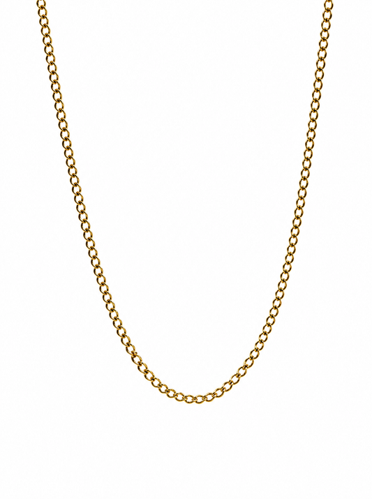 Cadena It Cubana Oro amarillo 18k +2 / 2,62 Gr / 1,90 mm / 45 Cm