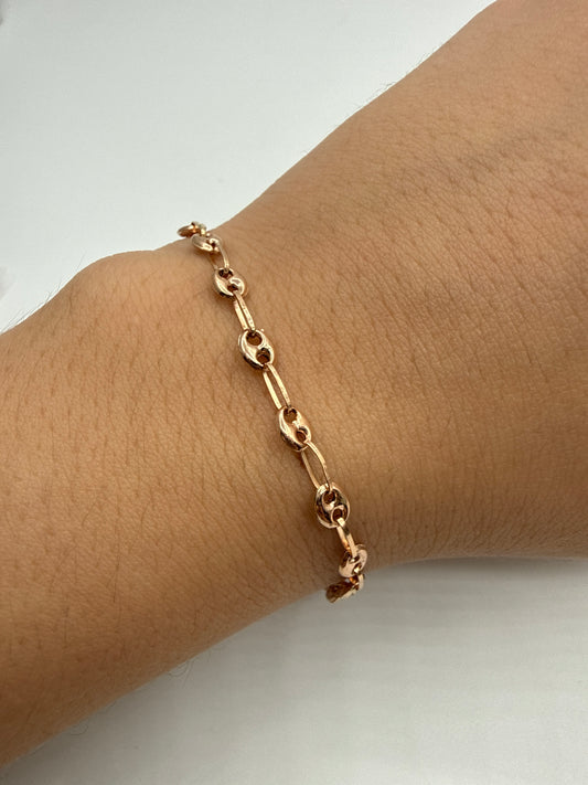 Pulso GC Oro rosa 18k +1 / 1,93 Gr / 4,10 mm / 19 Cm