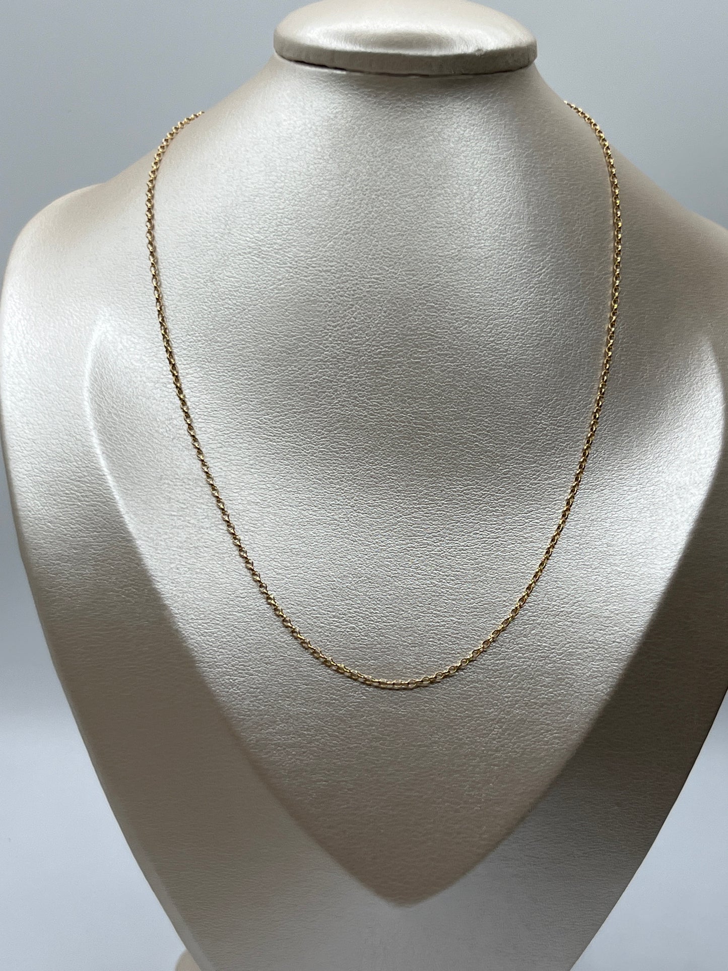 Cadena It Rolon Oro amarillo 18k +3 / 1,18 Gr / 1,71 mm / 45 Cm