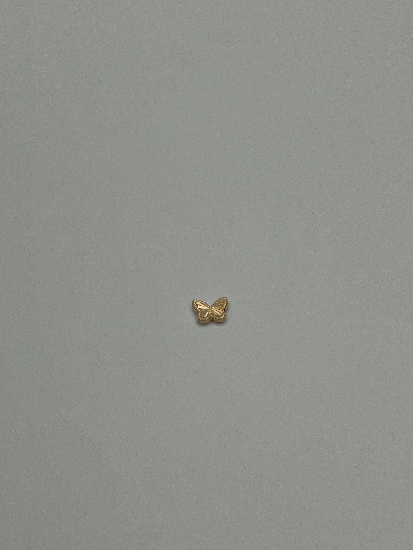 Herraje mariposa Oro amarillo 18k 0,21 Gr / 0,4 Cm
