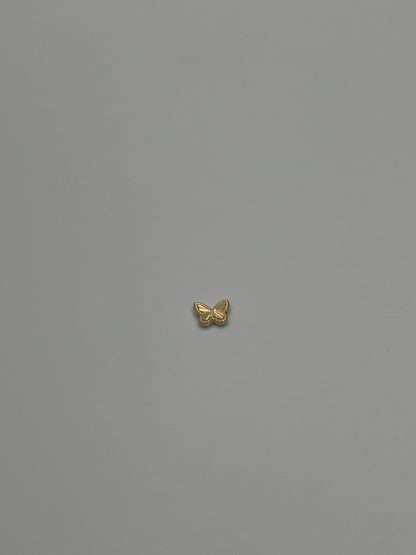 Herraje mariposa Oro amarillo 18k 0,21 Gr / 0,4 Cm