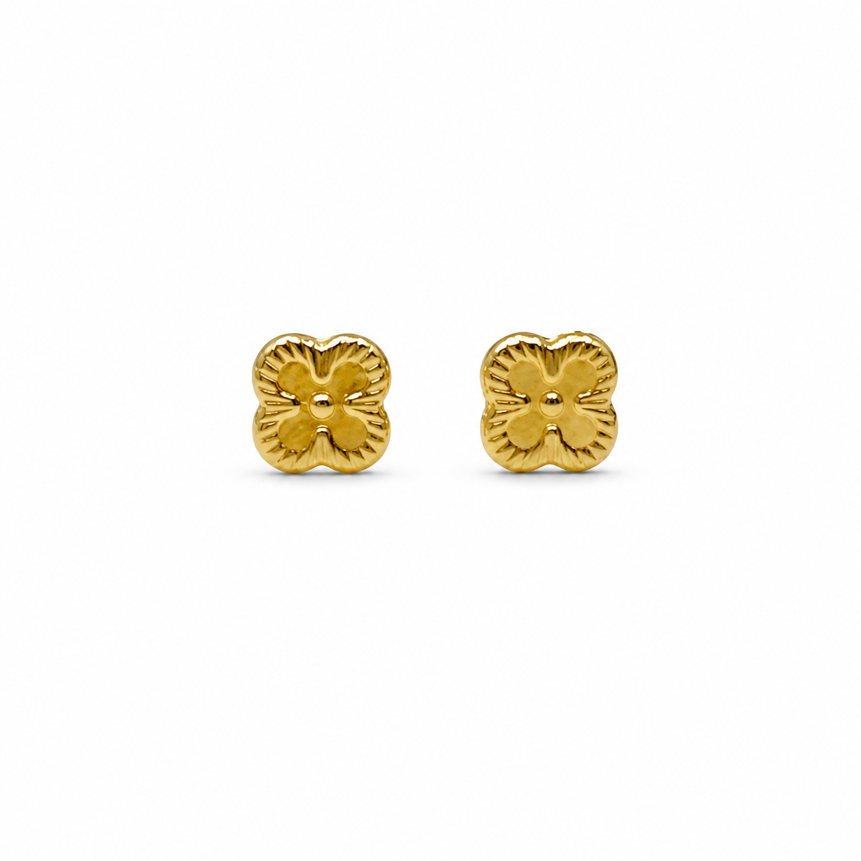 Topos Flor Oro amarillo 18k 0,76 Gr / 6,5 mm