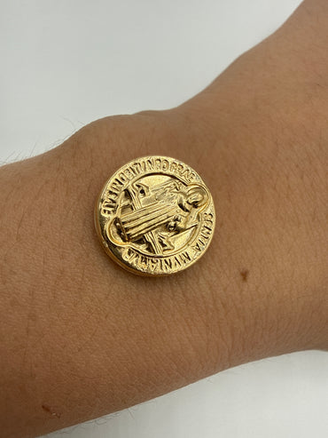 Herraje San Benito Oro amarillo 18k 1,14 Gr / 1,6 Cm