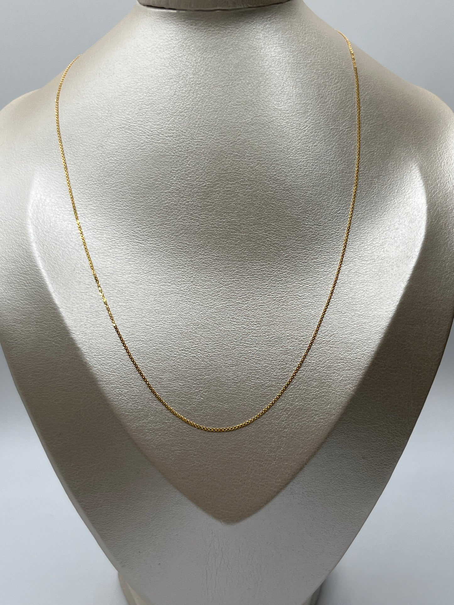 Cadena It china Oro amarillo 18k +3 / 1,93 Gr / 1,33 mm / 60 Cm