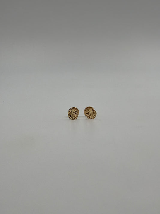 Topos circulo plano Oro amarillo 18k 0,54 Gr / 5,58 mm