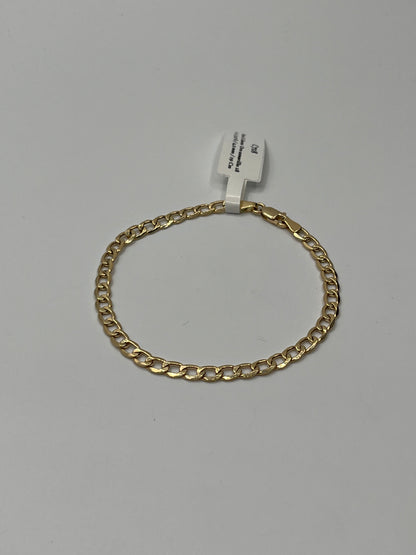 Pulso It Cubana  Oro amarillo 18k +2 / 3,07 Gr / 4,2 mm / 19 Cm