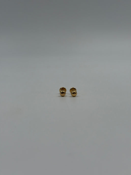 Topos liso Oro amarillo 18k 0,55 Gr / 5 mm