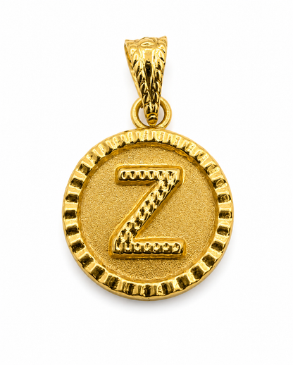 Dije Letra Z Oro amarillo 18k 0,57 Gr / 7,50 mm / 1,3 Cm