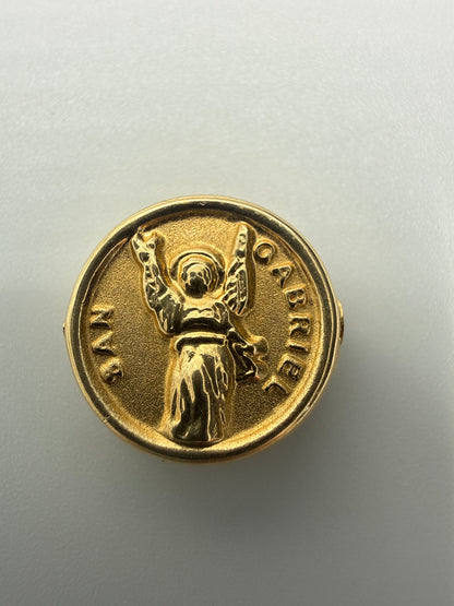 Herraje San Gabriel  Oro amarillo 18k 0,63 Gr / 1,1 Cm