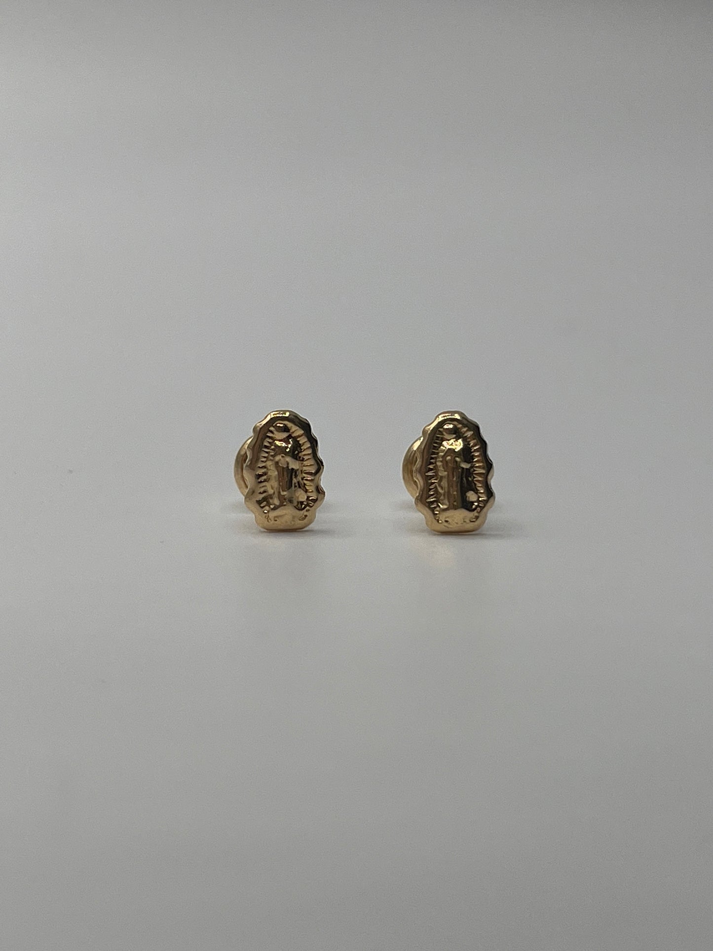 Topos Virgen Guadalupe Oro amarillo 18k 0,77 Gr / 8,2 mm