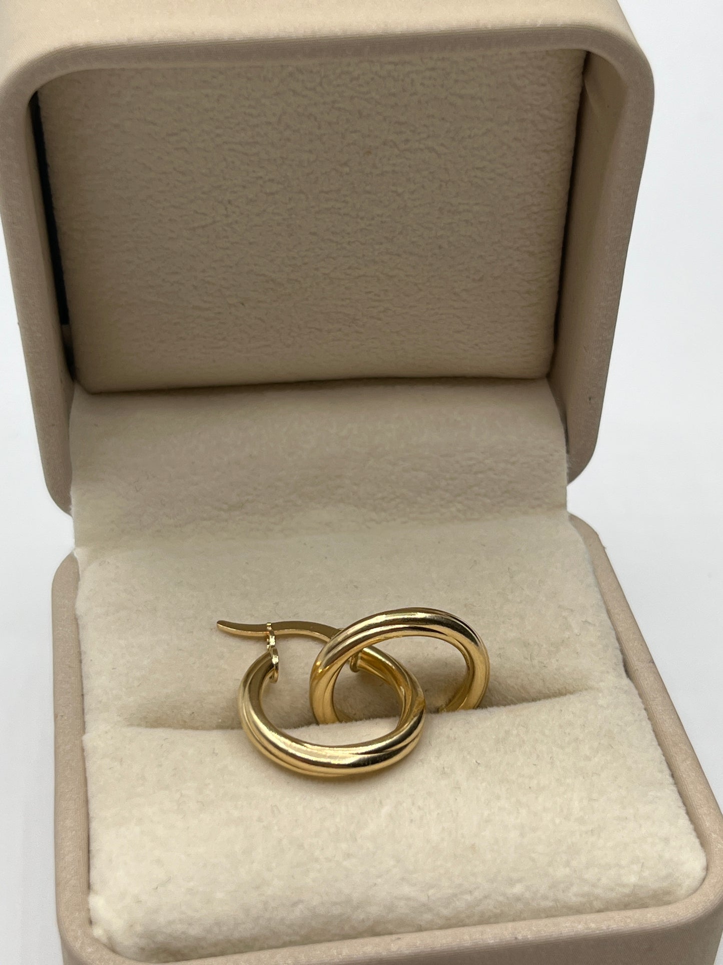 Candonga Entorchada Oro amarillo 18k 1,81 Gr / 2 Cm