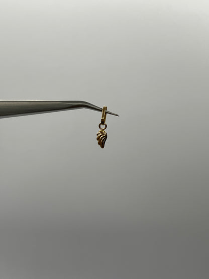 Dije Ala Oro amarillo 18k 0,19 Gr / 4 mm / 0,9 Cm