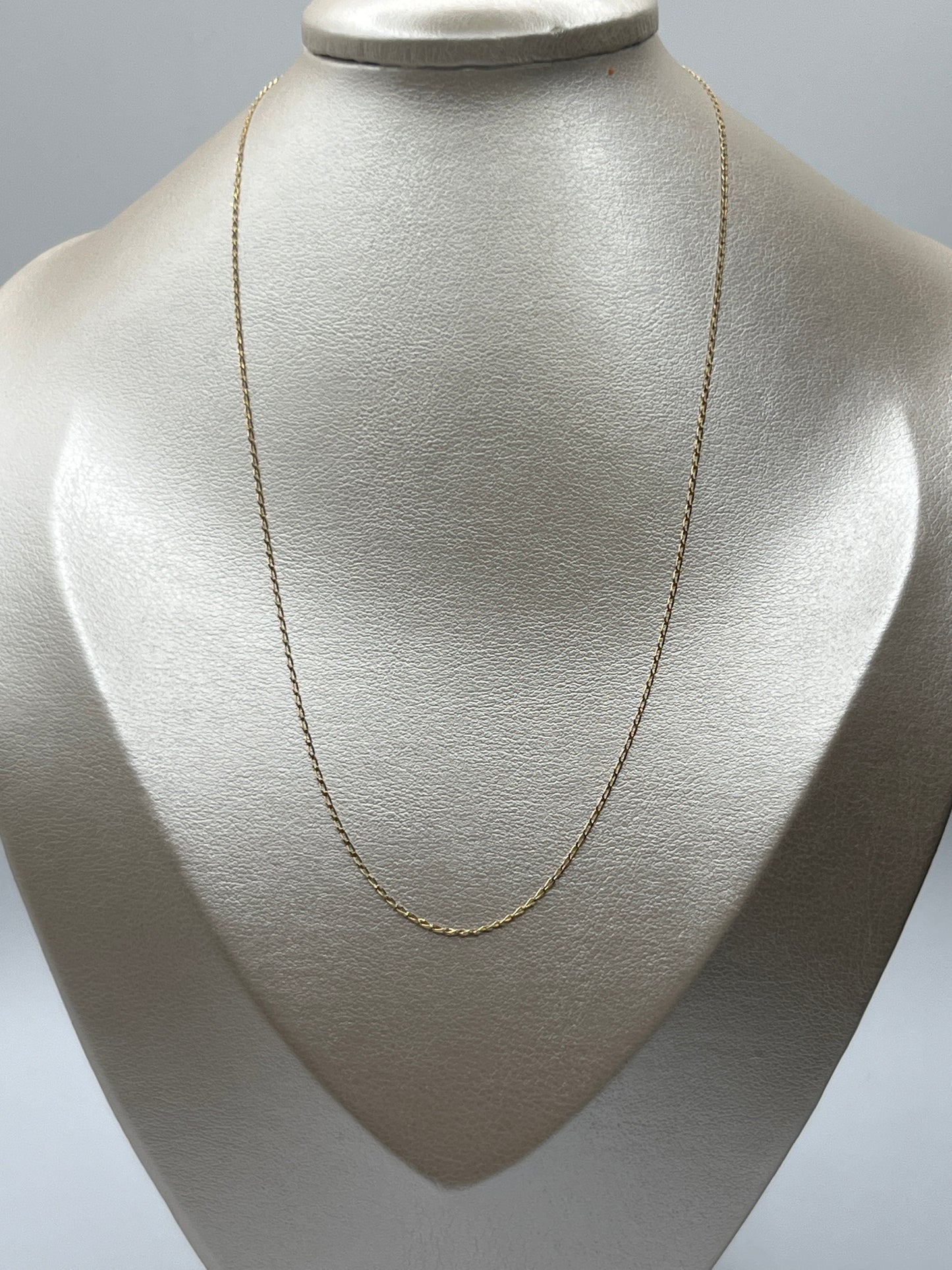 Cadena It Eslabon Oro amarillo 18k +3 / 1,29 Gr / 1 mm / 45 Cm